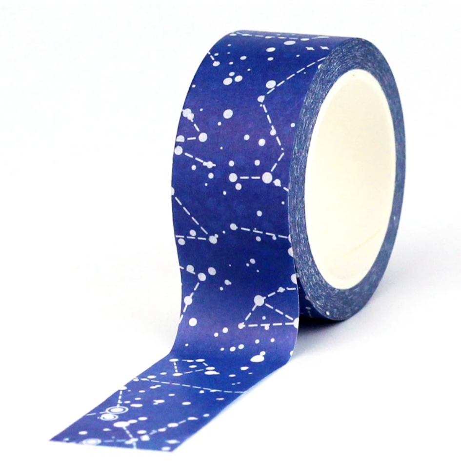 Blue Constellations Washi Tape