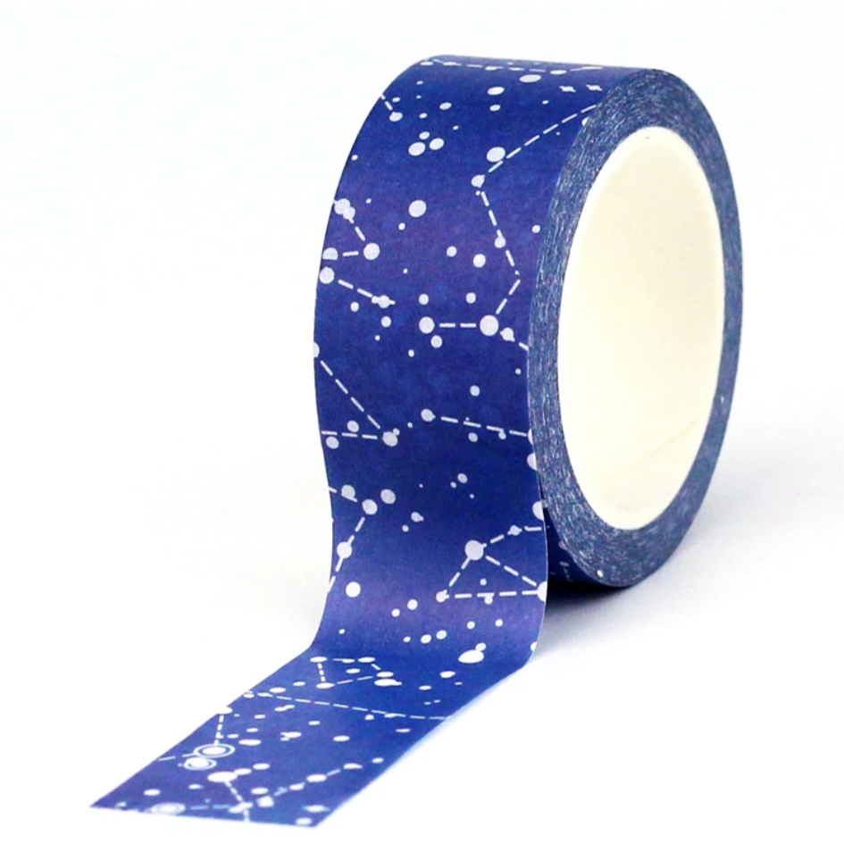 Blue Constellations Washi Tape – Hitchcock Paper Co.