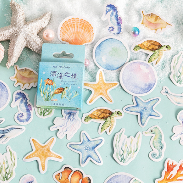 Under the Sea Stickers - pack of 45
