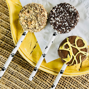 Paper Straws - Paw Prints