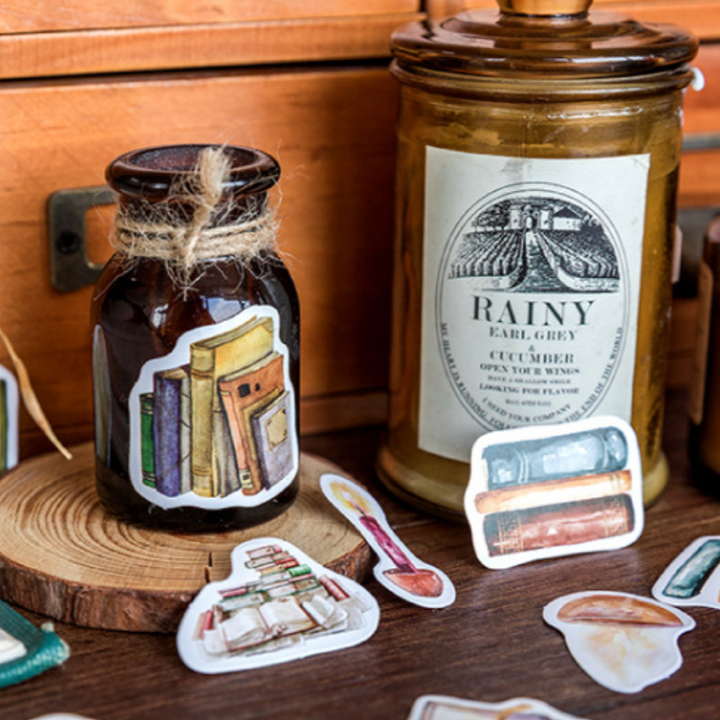 My Old Books Stickers (Pack of 45)