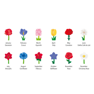 Flowers 3D 2024 Calendar