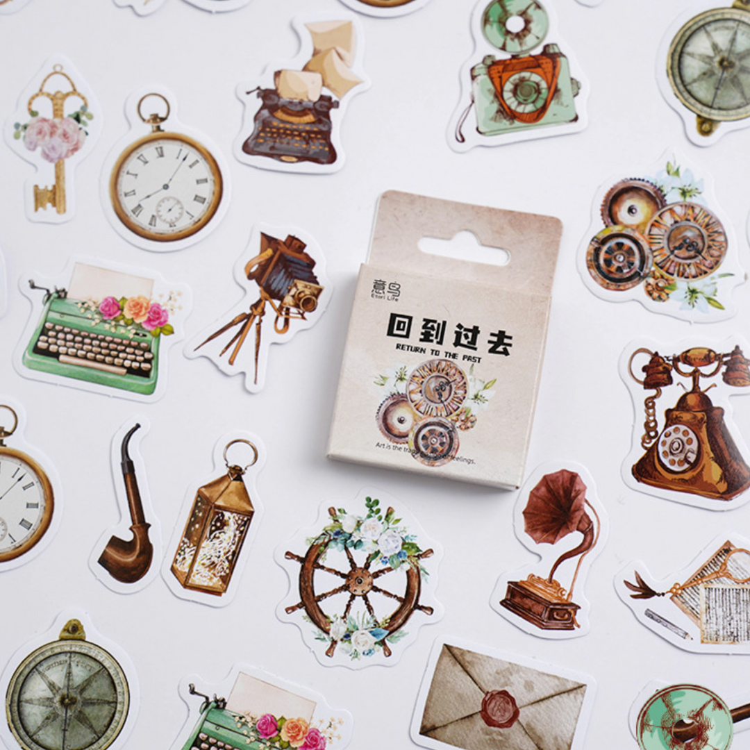 Return to the Past Stickers (Pack of 45)