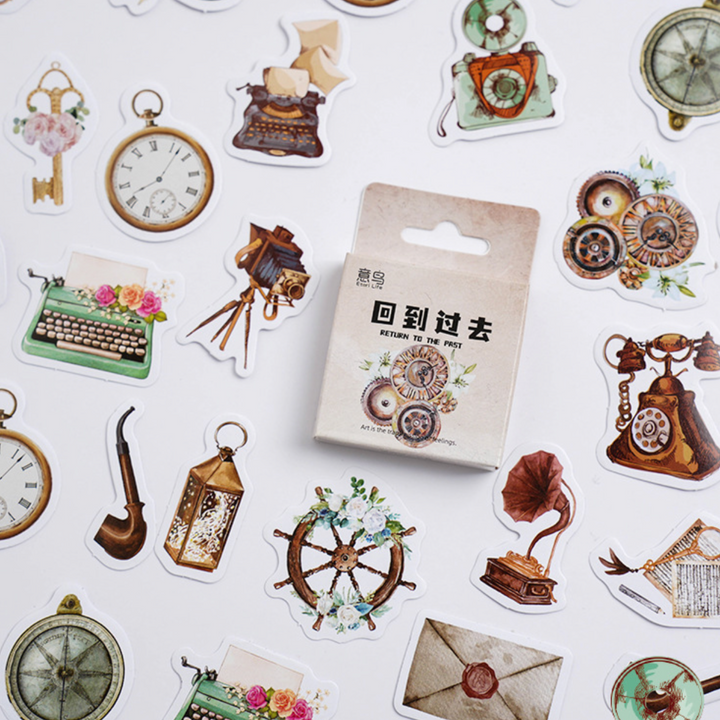 Return to the Past Stickers (Pack of 45)