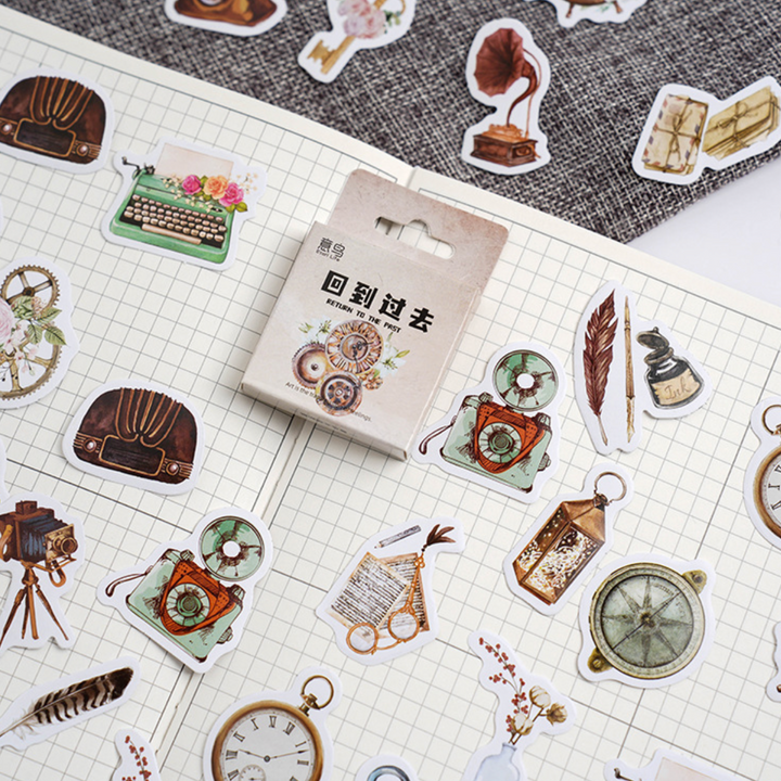 Return to the Past Stickers (Pack of 45)