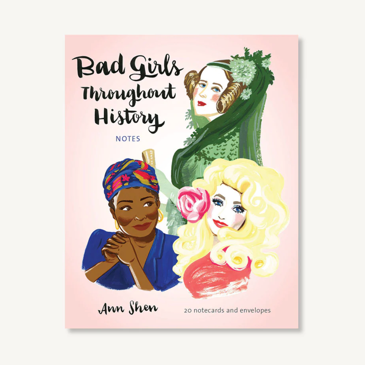 Bad Girls Throughout History Notecard Set (Box of 20)