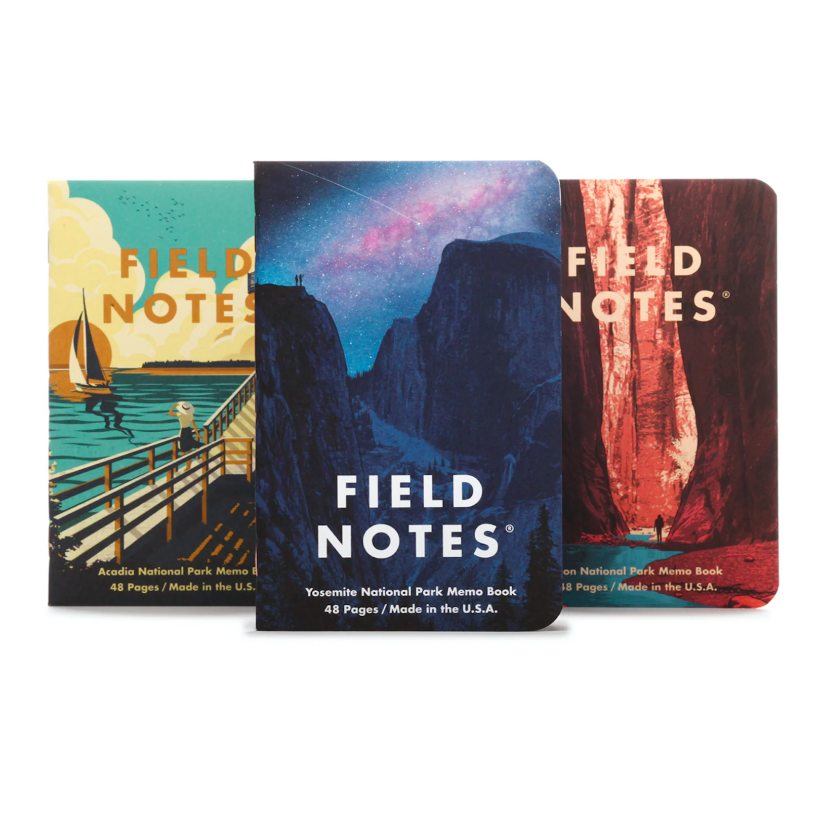 National Parks - Series A (Pack of 3)