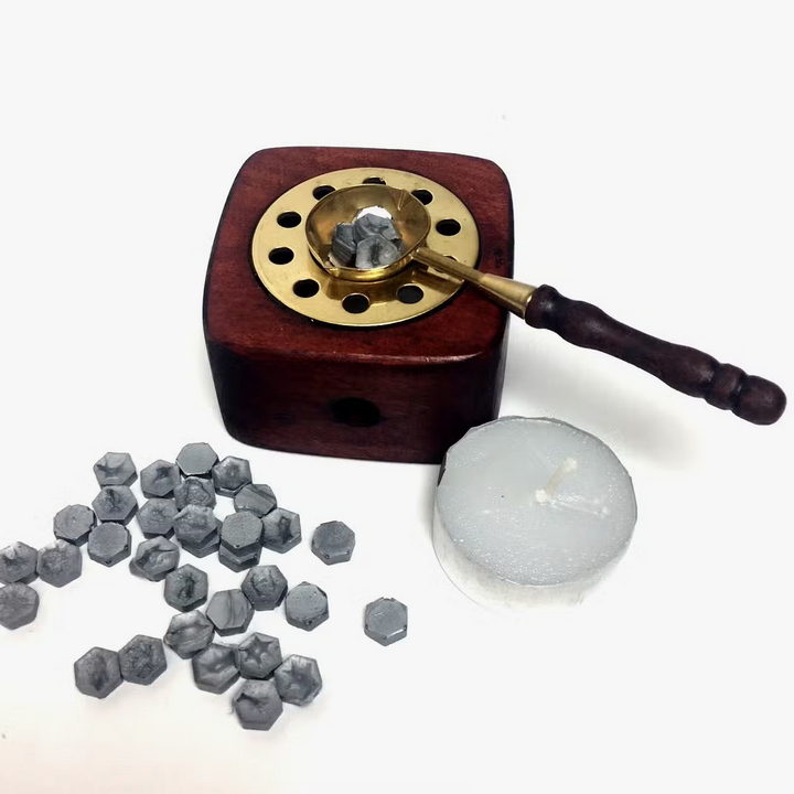 Bead Sealing Wax Melting & Stamp Kit - Tree of Life