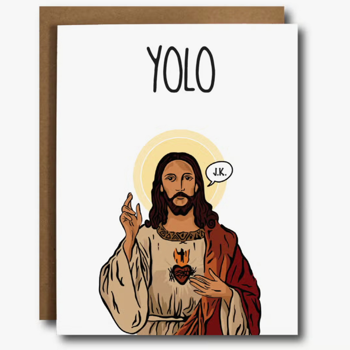 Yolo Jesus Funny Easter Card