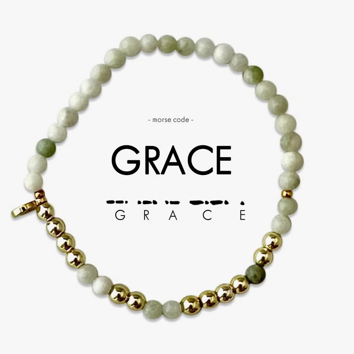 Morse Code Bracelet - Grace