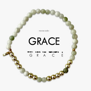 Morse Code Bracelet - Grace