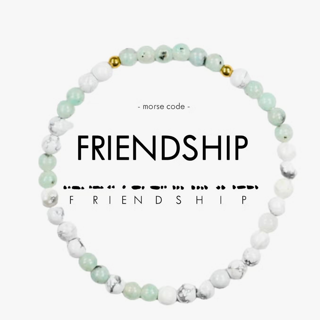Morse Code Bracelet - Friendship