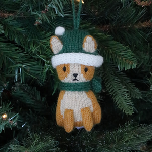 Holiday Puppy Ornament