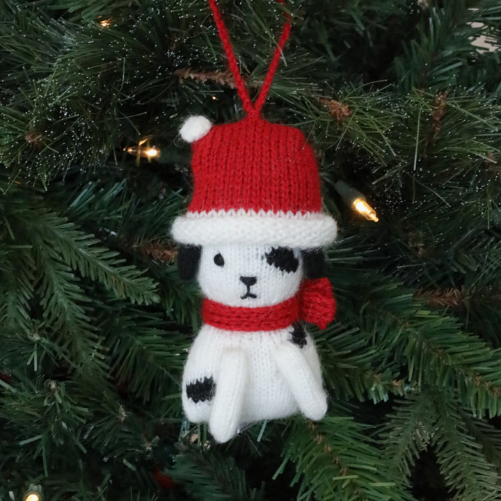 Holiday Puppy Ornament