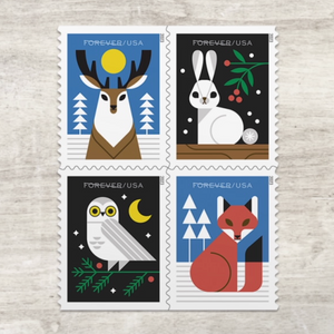 USPS Postage Stamps (multiple designs)