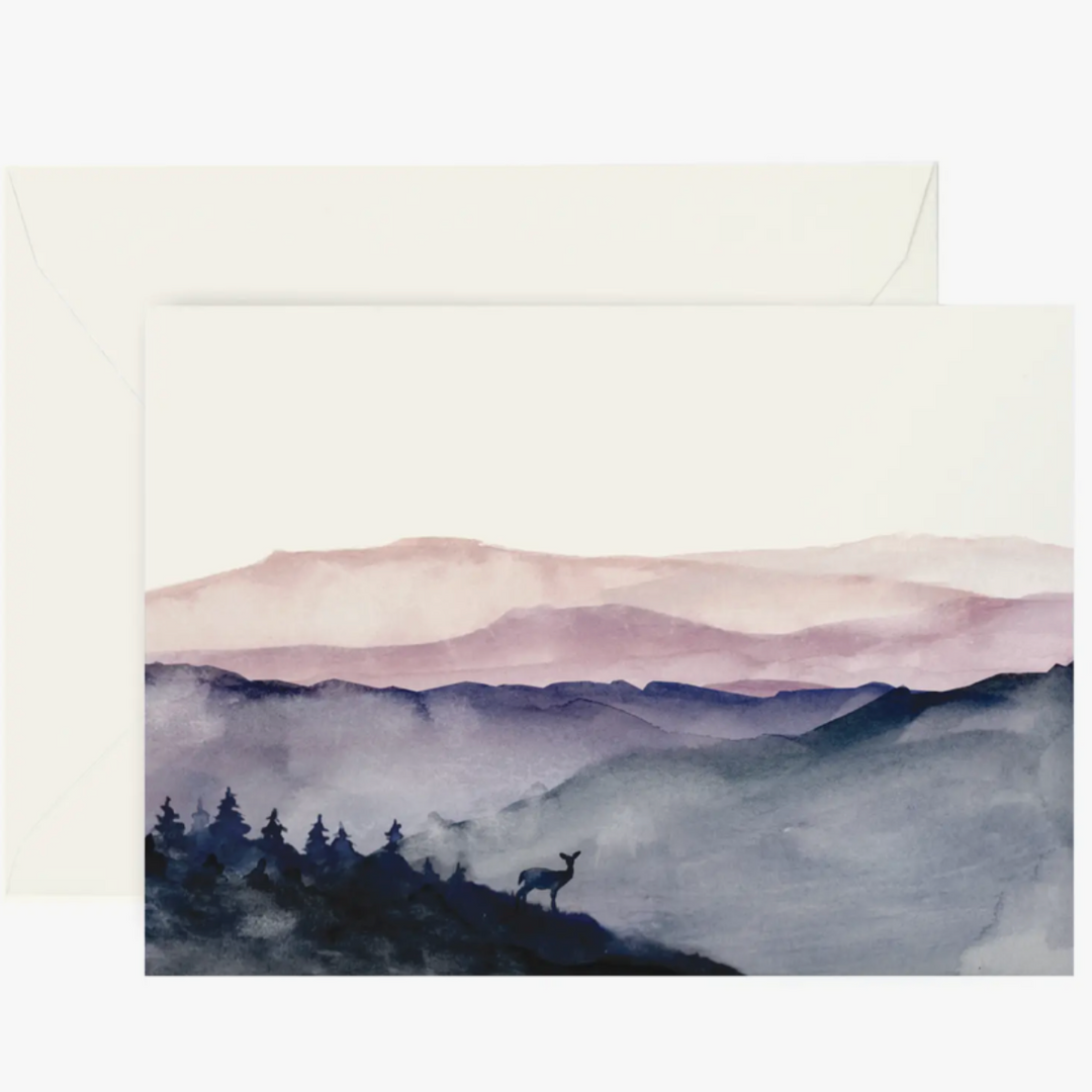 Purple Mountain Majesty Greeting Card (Box of 8)