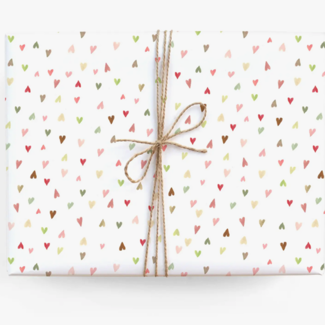 Mini Hearts Gift Wrap (Roll)