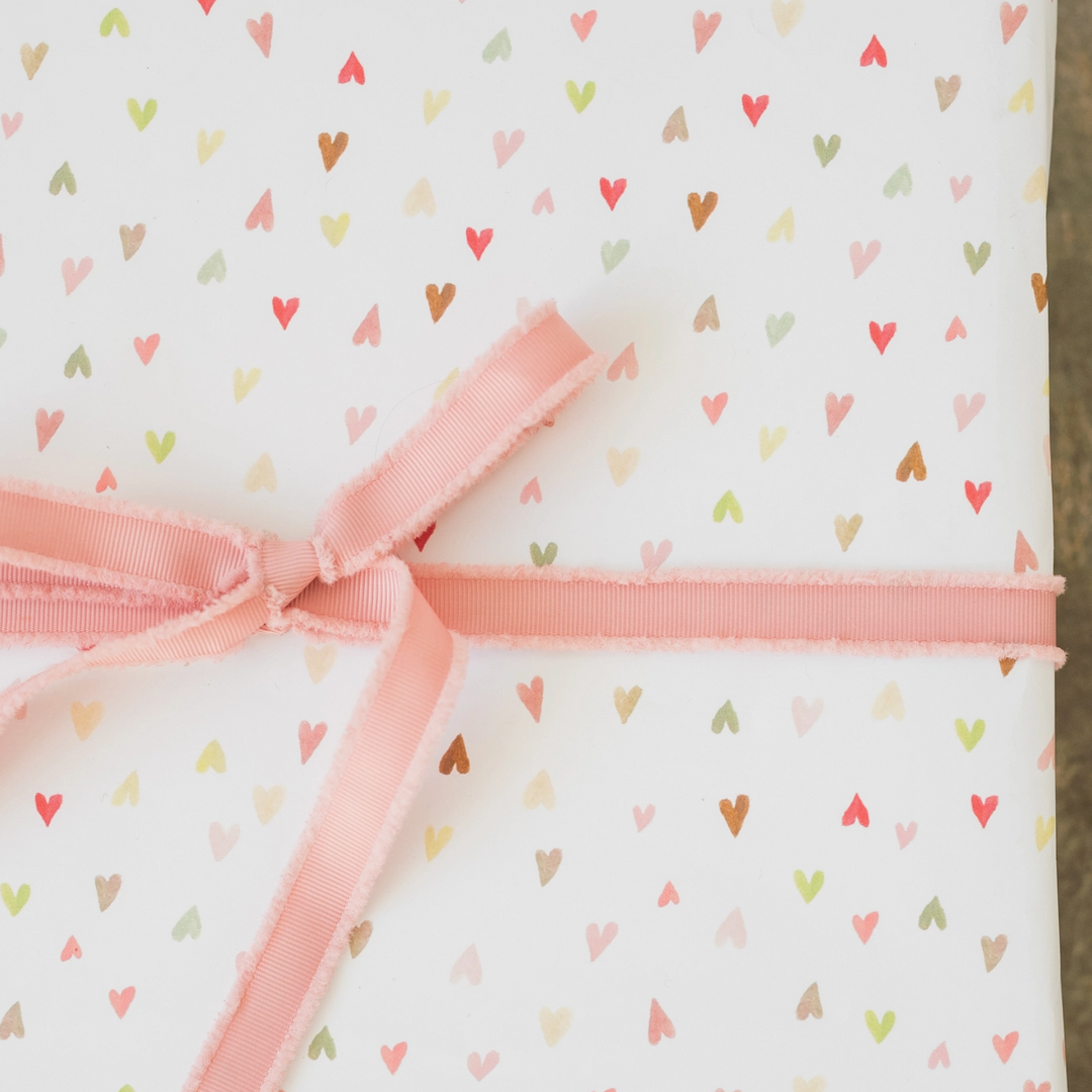 Mini Hearts Gift Wrap (Roll)