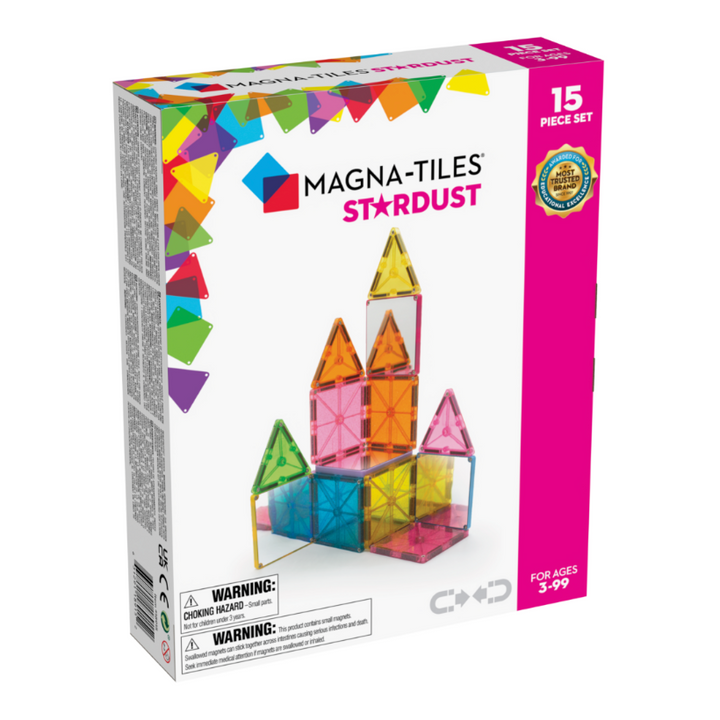 MAGNA-TILES® Stardust 15-Piece Set