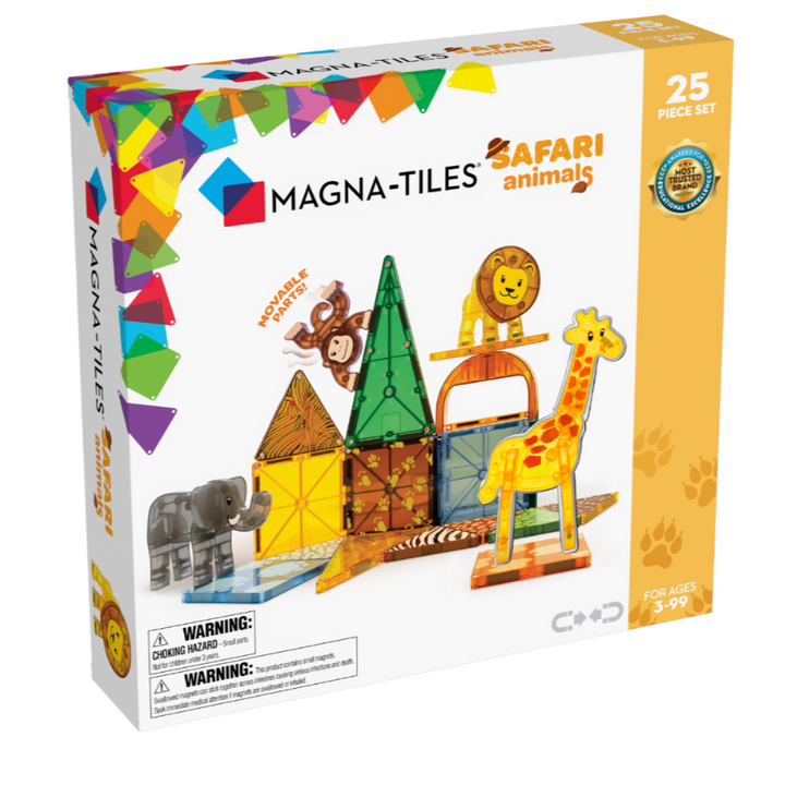 MAGNA-TILES® Safari Animals 25-Piece Set