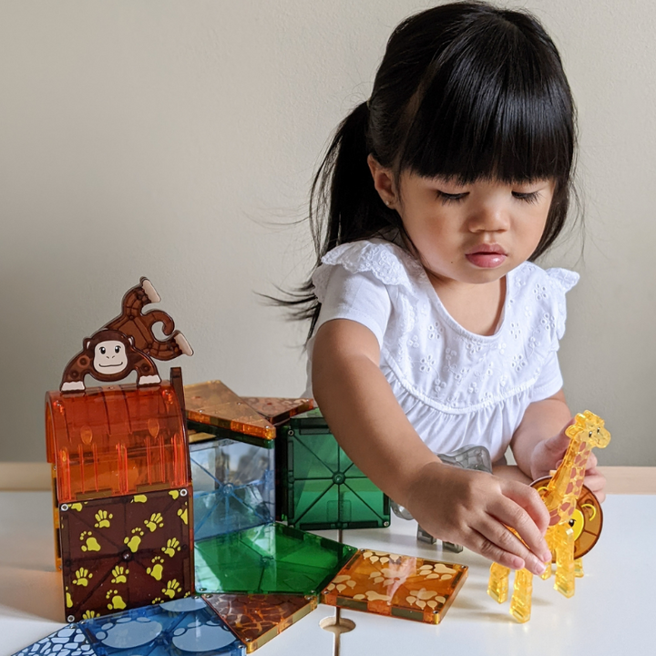 MAGNA-TILES® Safari Animals 25-Piece Set