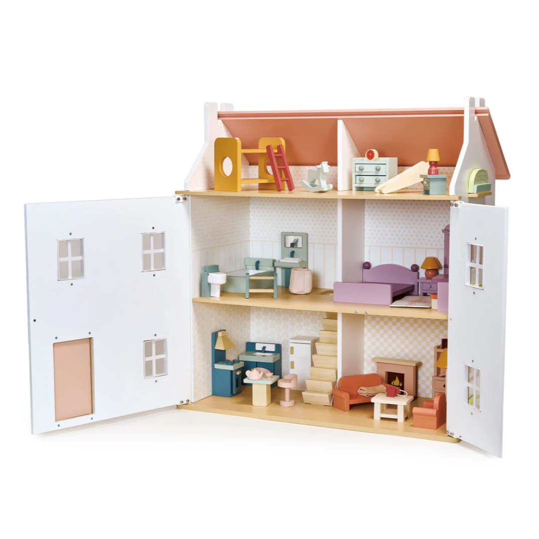 Wooden Bathroom Dollhouse Furniture