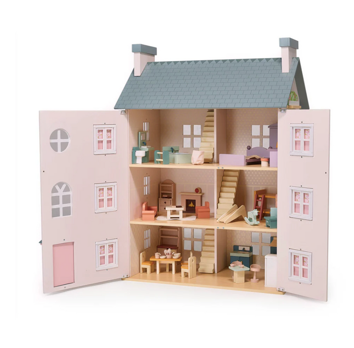 Heather Hall Wooden Dollhouse