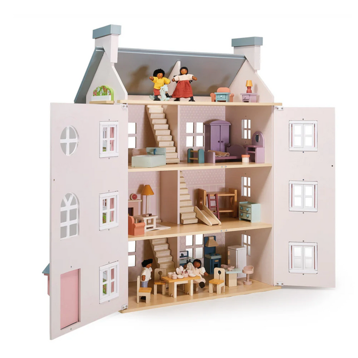 Heather Hall Wooden Dollhouse