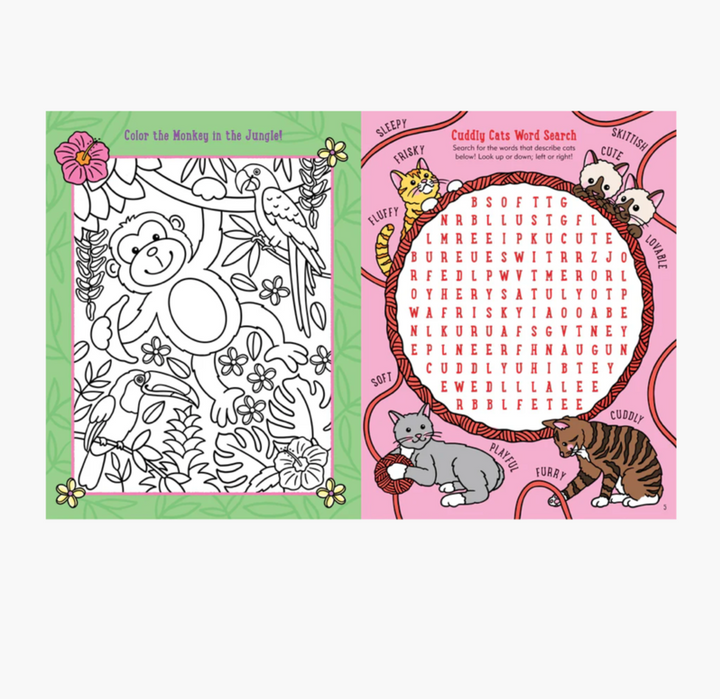 The Furry Friends Activity Book