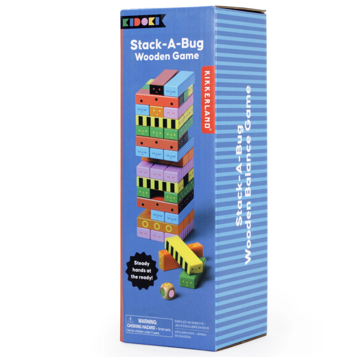 Kidoki Stack-A-Bug Wooden Game