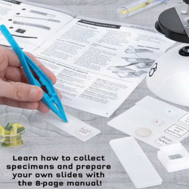 The Thames & Kosmos Microscope with Smartphone Adapter