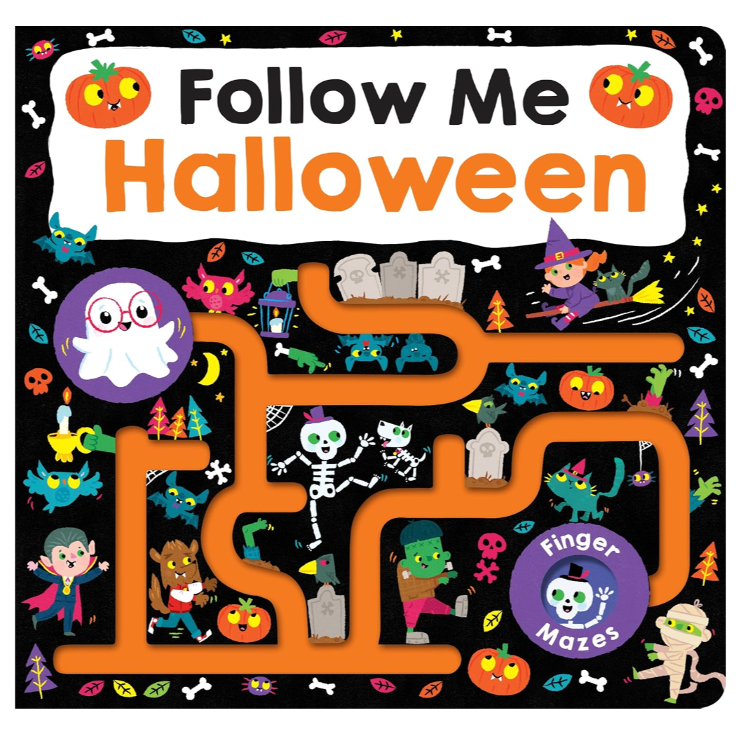 Maze Book: Follow Me Halloween