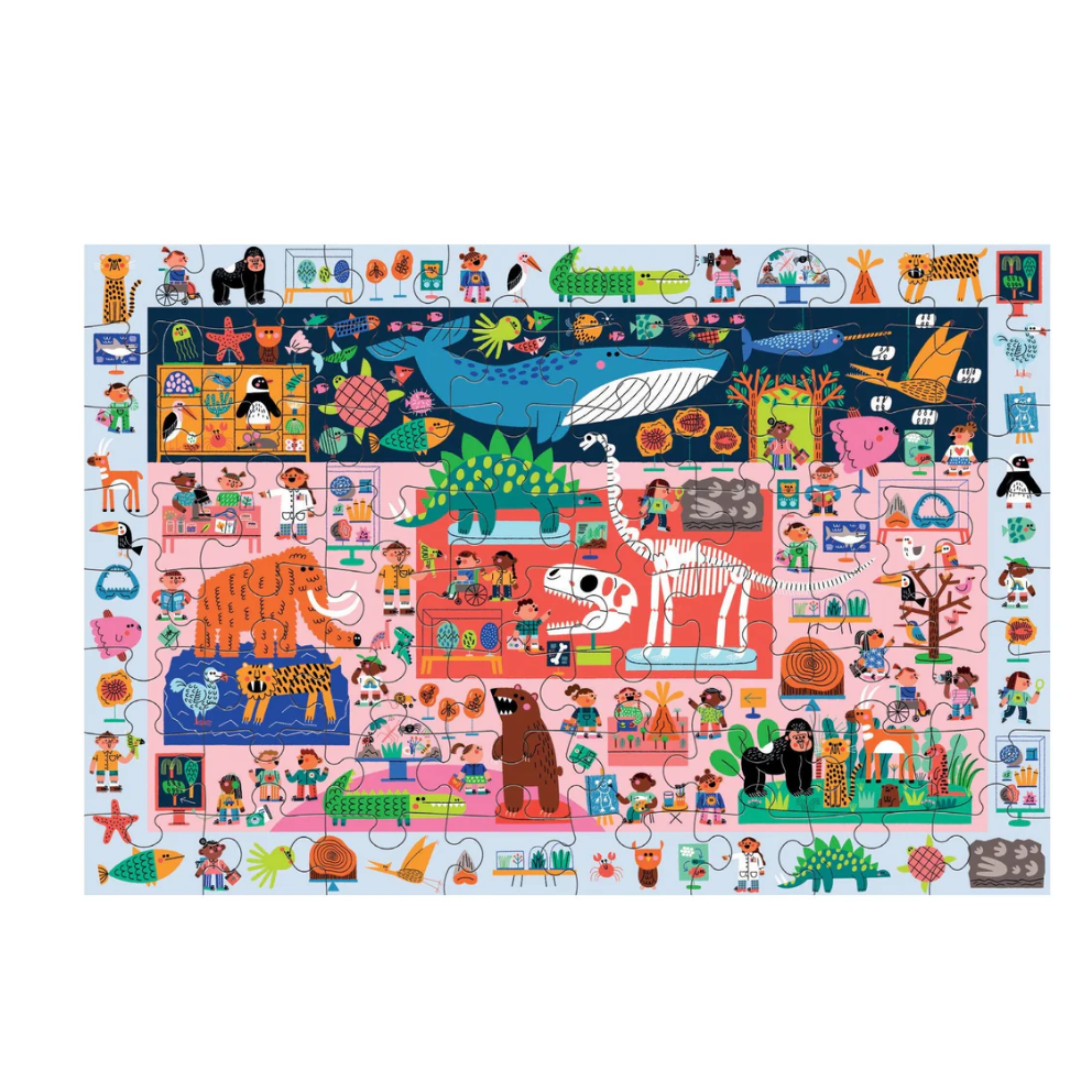 64-Piece Natural History Museum Search & Find Puzzle