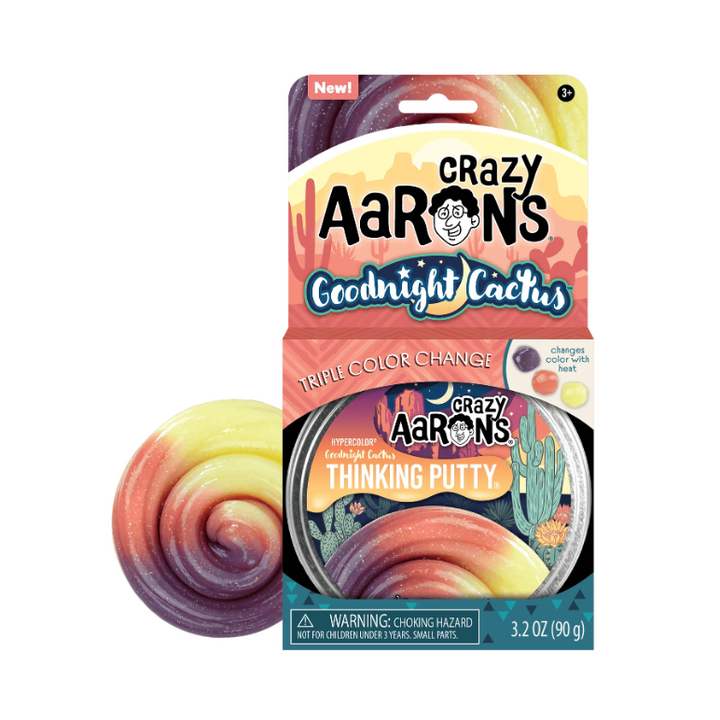 Crazy Aaron's Goodnight Cactus Thinking Putty