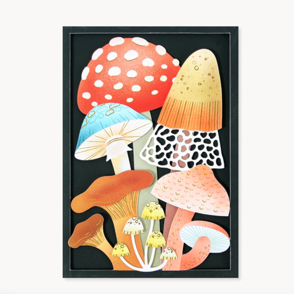 Mushrooms Card