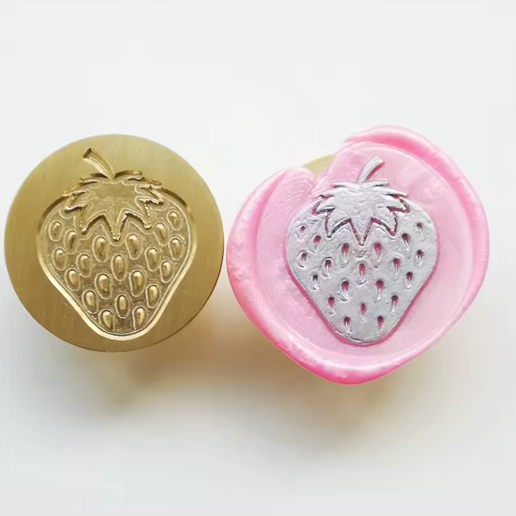 Wax Seal Stamp - Strawberry