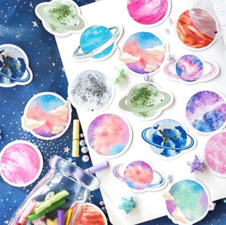 Planets Stickers (Pack of 45)