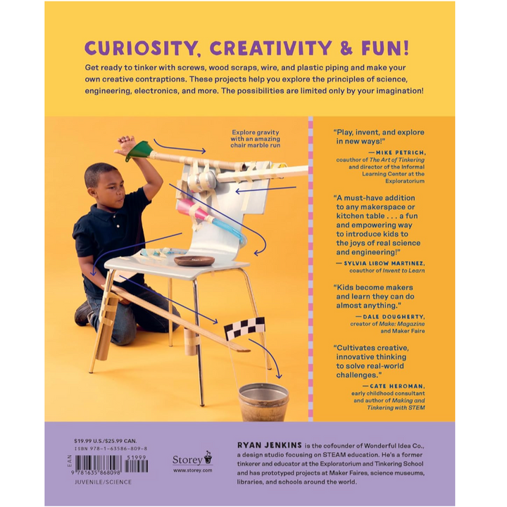 The Tinkering Workshop: Explore, Invent, and Build with Everyday Materials