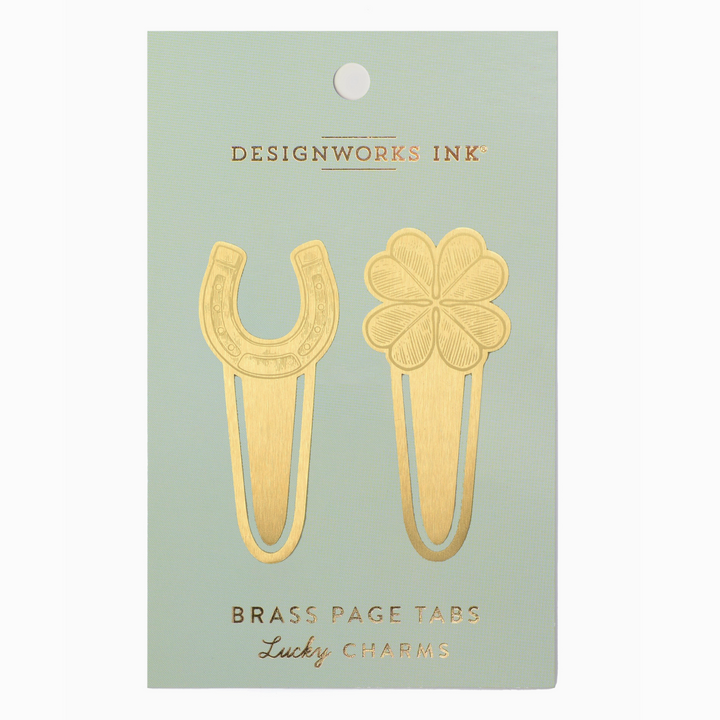 Brass Page Tabs - Lucky Charms