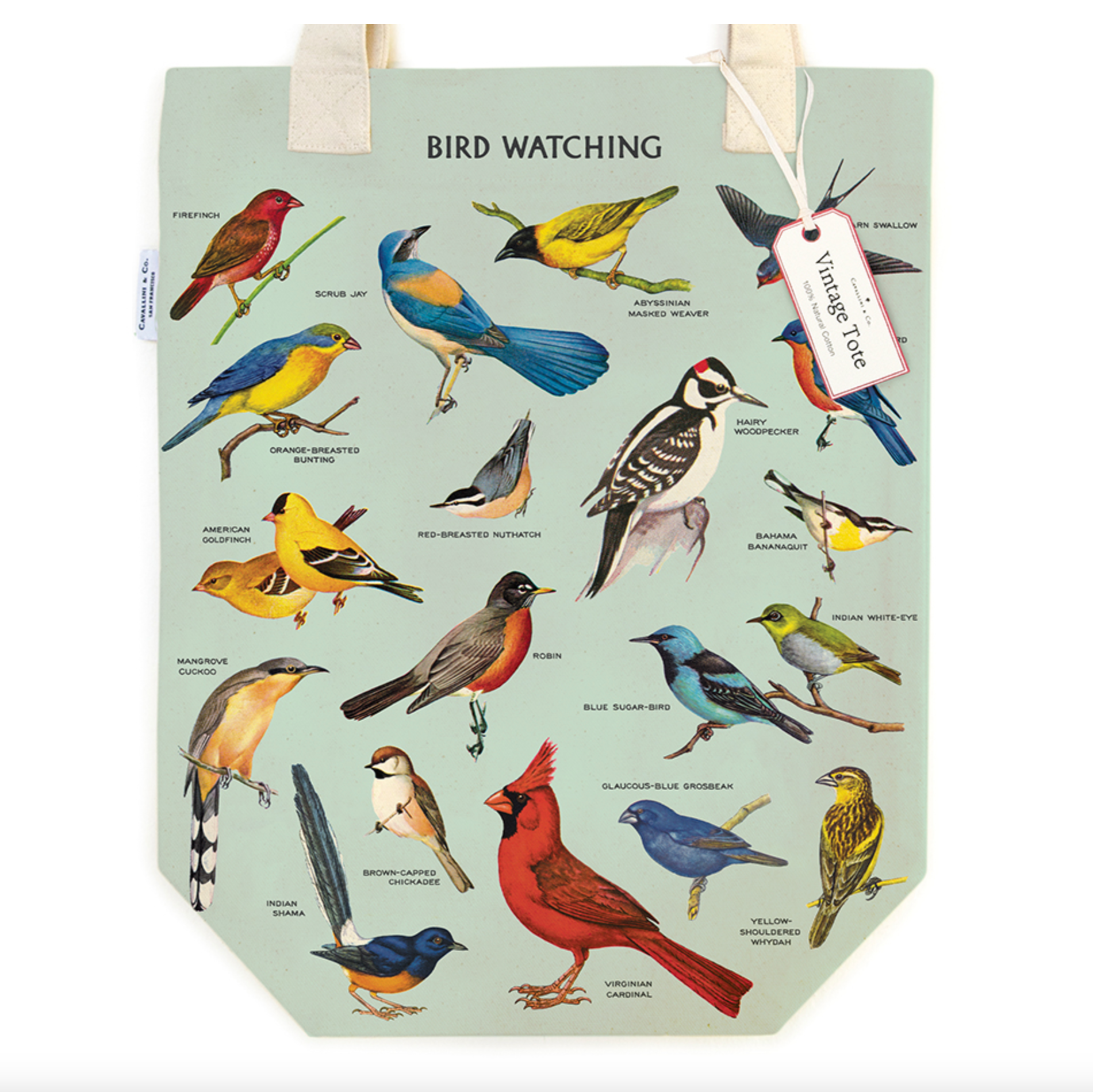 Bird Watching Tote Bag