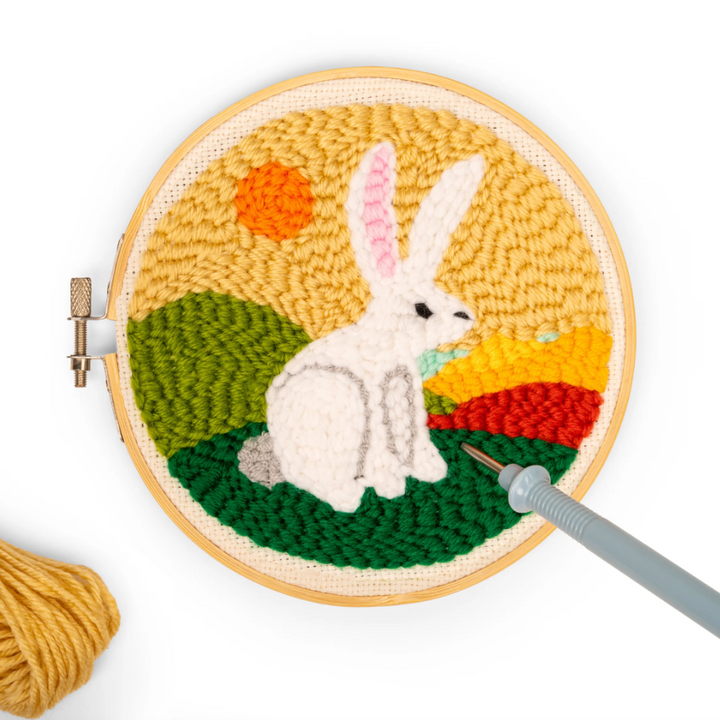 Hare Punch Needle Kit