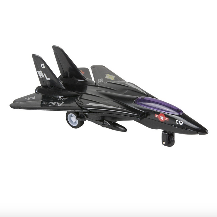 Die-Cast Pull Back Fighter Jet