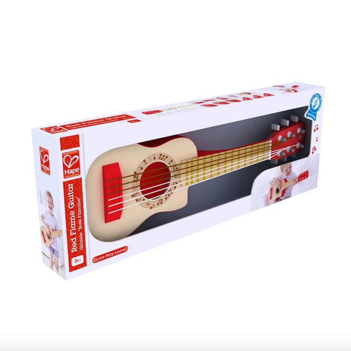 Red Flame Guitar