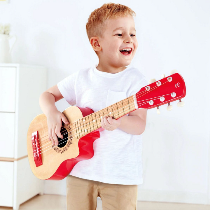 Red Flame Guitar