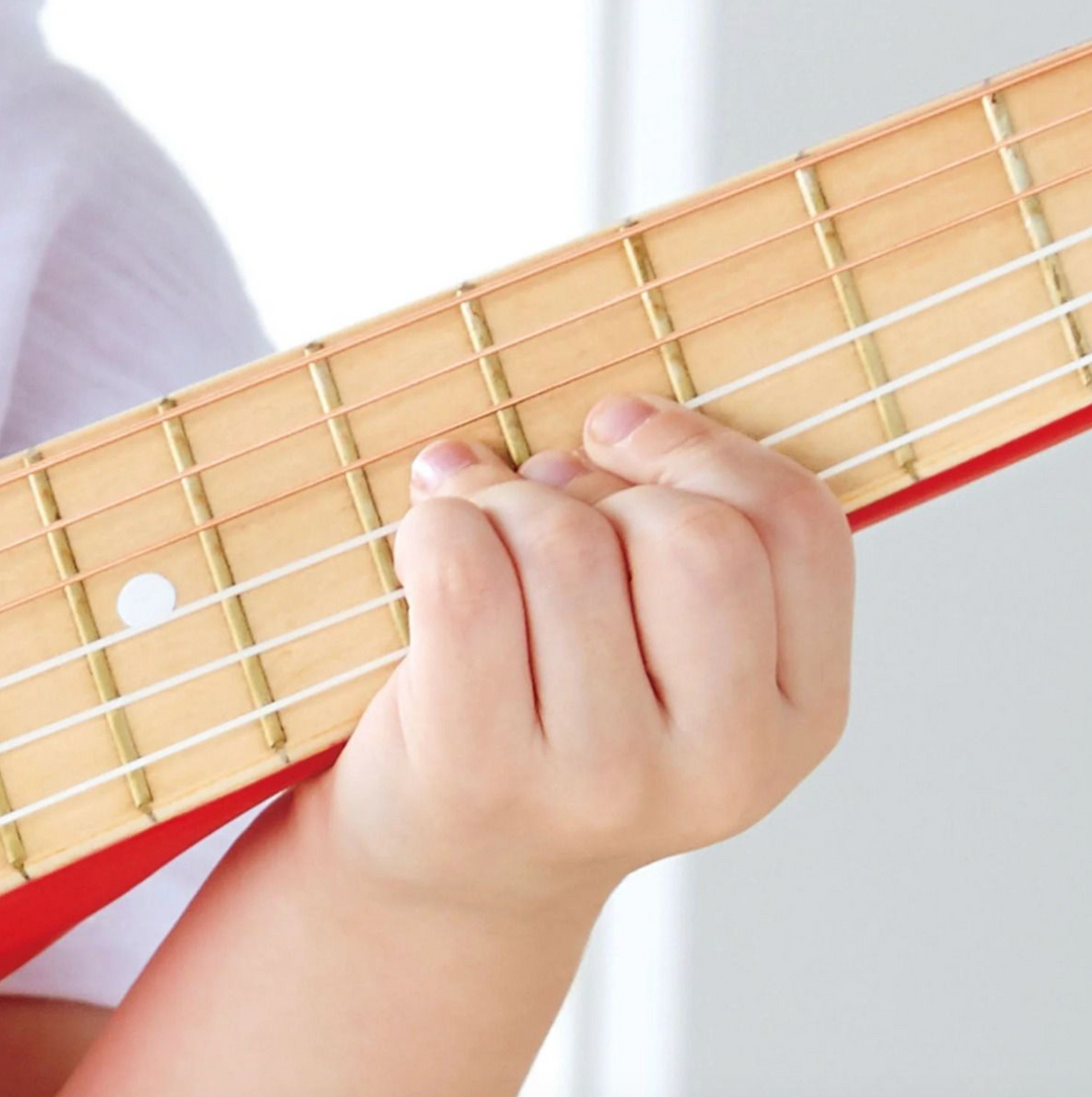 Red Flame Guitar
