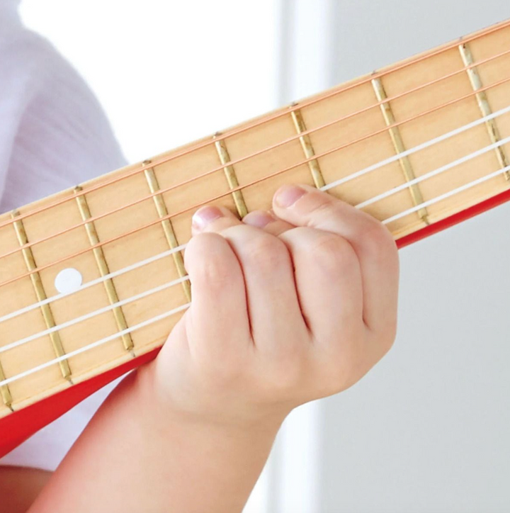 Red Flame Guitar