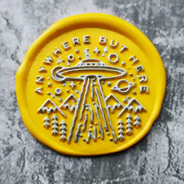 Wax Seal Stamp - UFO