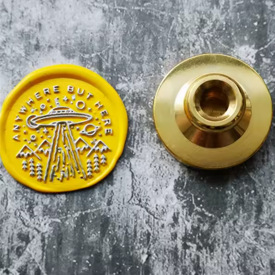 Wax Seal Stamp - UFO