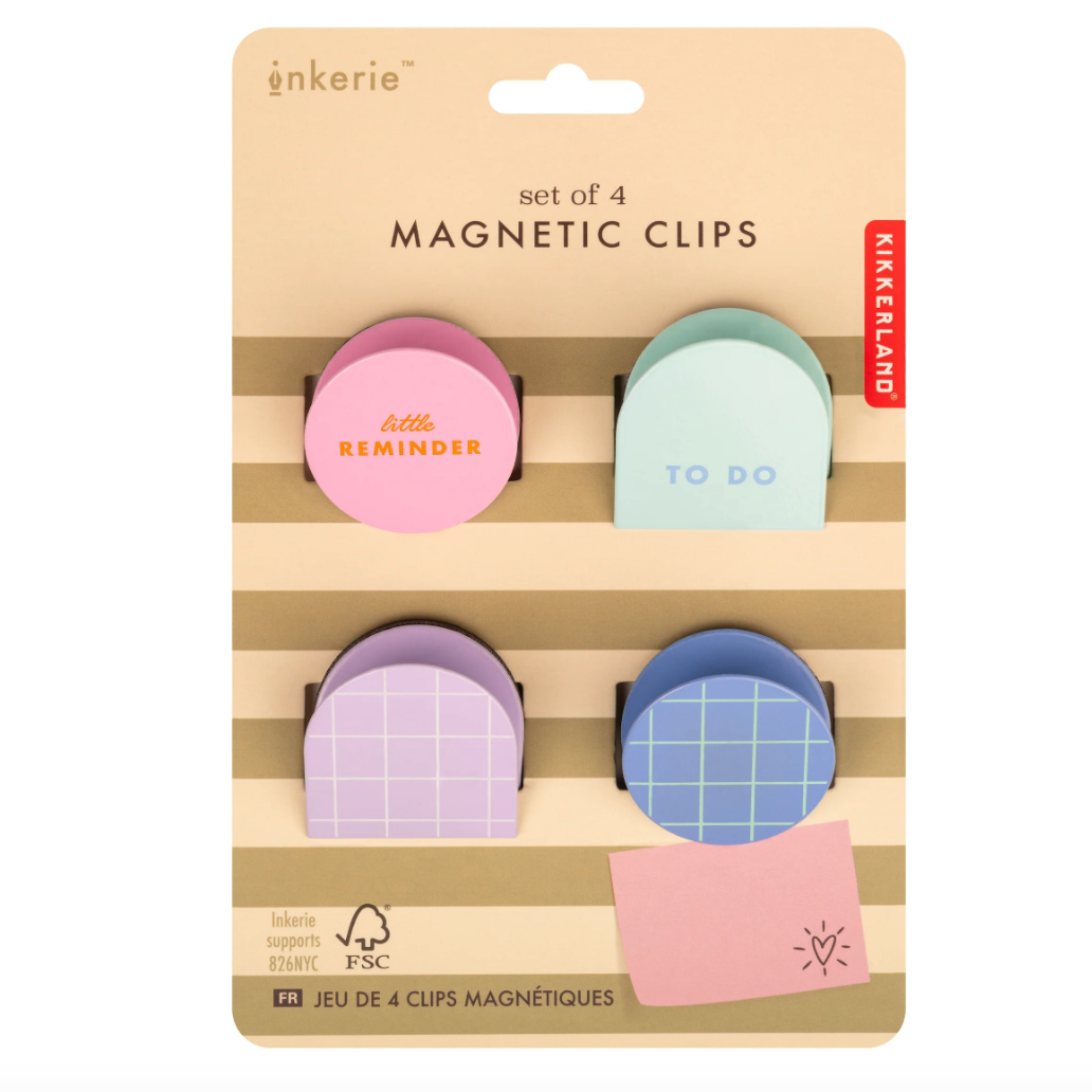 Inkerie Magnetic Clips (Set of 4)