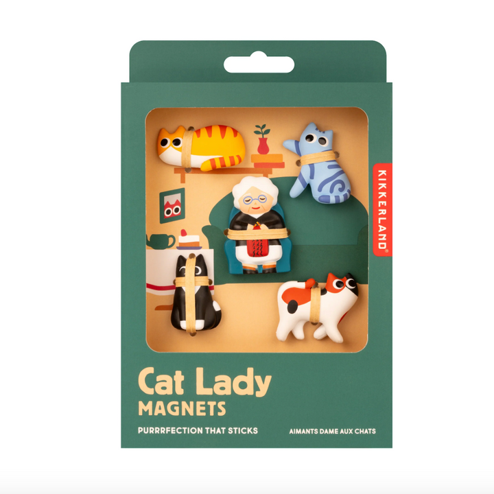 Cat Lady Magnets